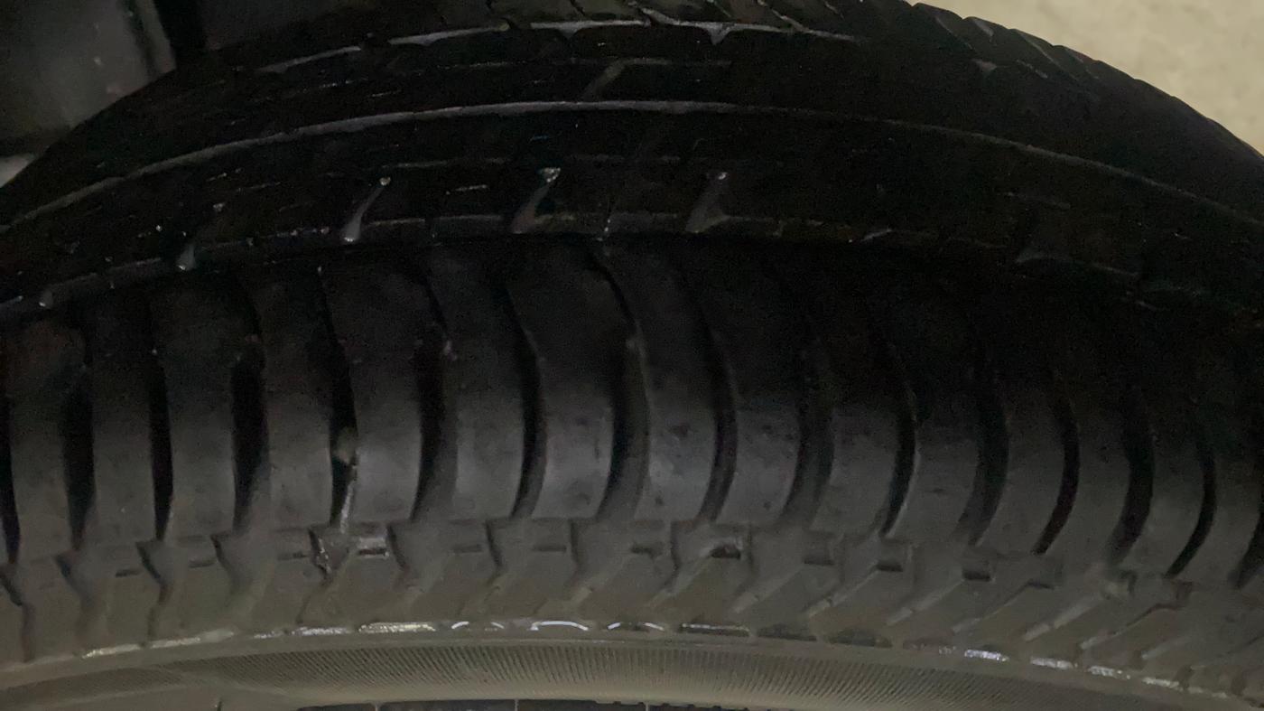 2018 Maruti Alto K10 VXI, Petrol, Manual, 57,348 km, Left Rear Tyre Tread