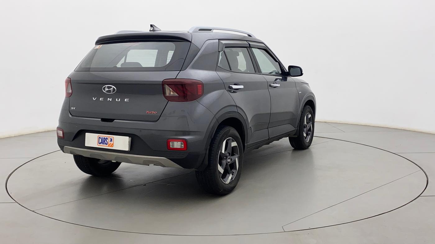 2022 Hyundai VENUE SX PLUS 1.0 TURBO DCT, Petrol, Automatic, 15,410 km, Right Back Diagonal