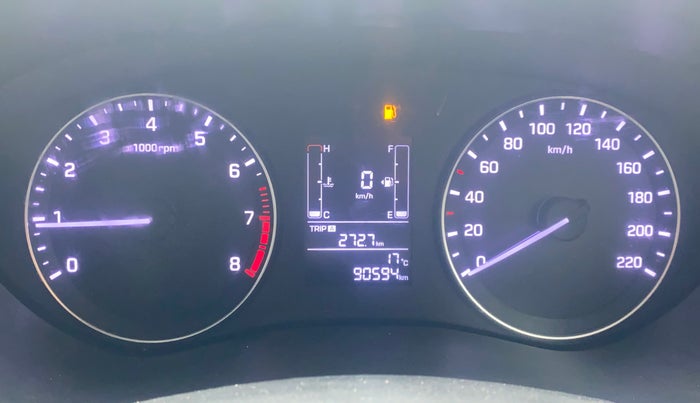 2017 Hyundai Elite i20 ASTA 1.2 DUAL TONE, Petrol, Manual, 90,554 km, Odometer Image