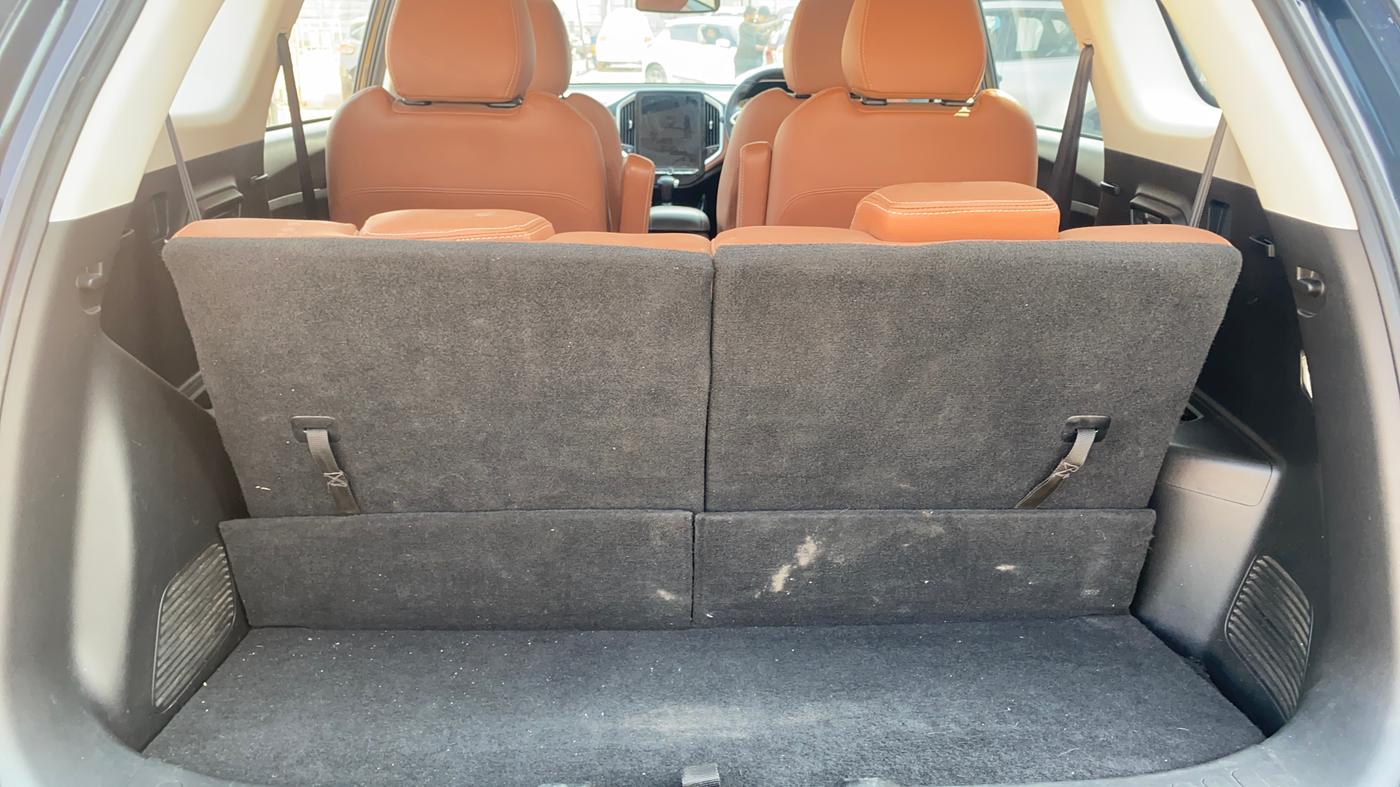 2022 MG HECTOR PLUS SHARP 1.5 PETROL TURBO CVT 6-STR, Petrol, Automatic, 56,089 km, Boot Inside