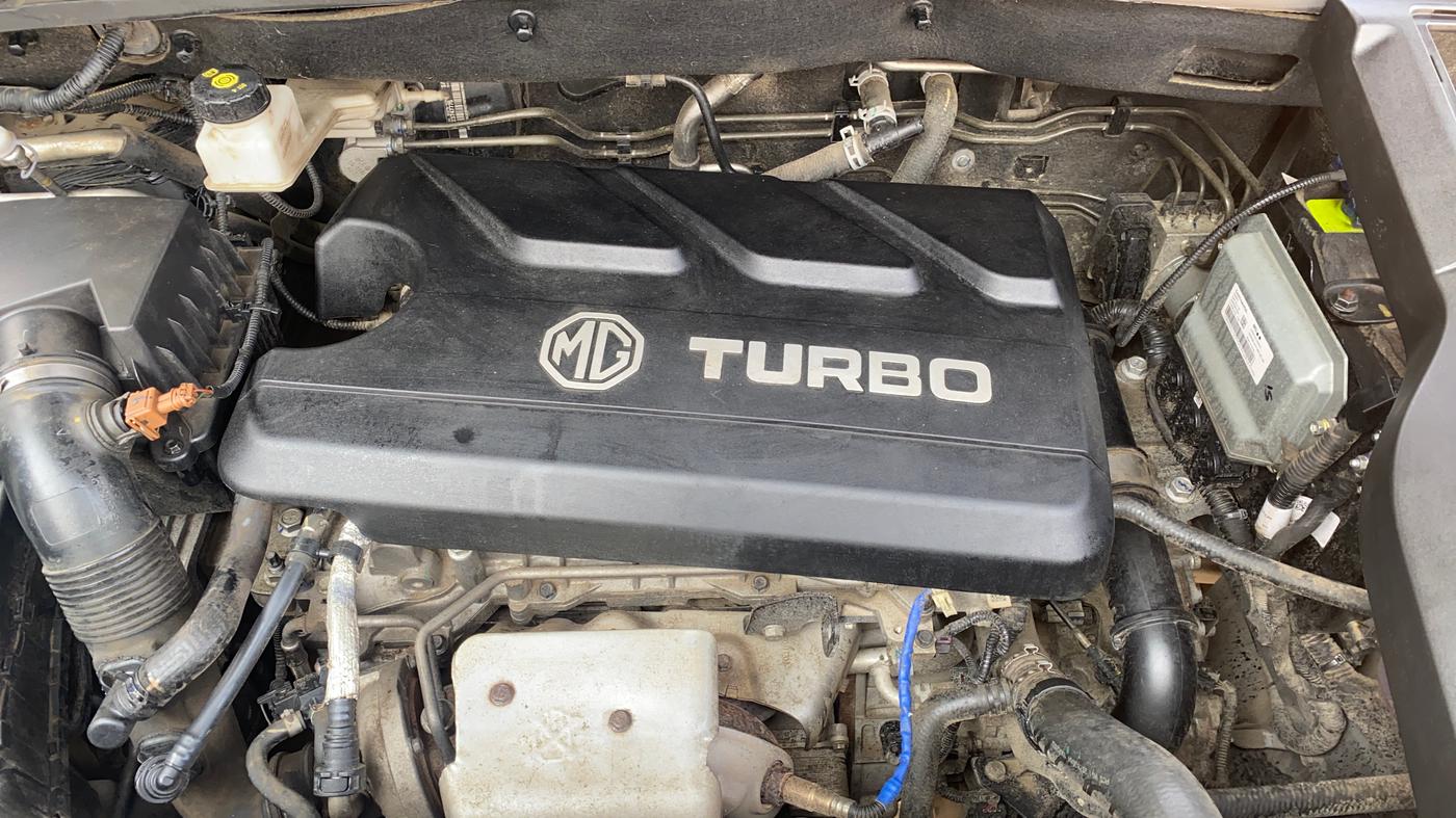 2022 MG HECTOR PLUS SHARP 1.5 PETROL TURBO CVT 6-STR, Petrol, Automatic, 56,089 km, Engine View
