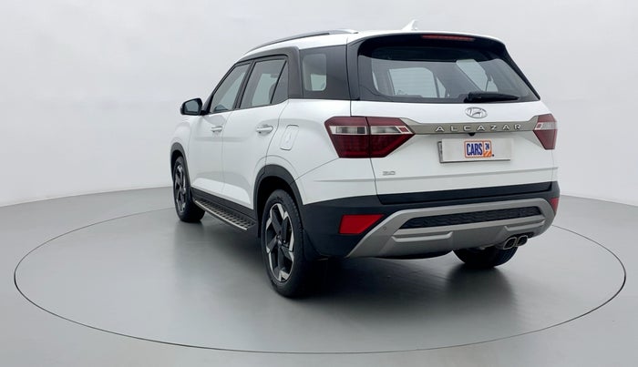 2021 Hyundai ALCAZAR PLATINUM (O) 6STR 2.0 AT, Petrol, Automatic, 9,679 km, Left Back Diagonal