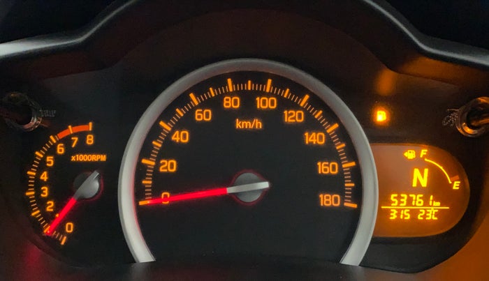2017 Maruti Celerio VXI AMT (O), Petrol, Automatic, 53,852 km, Odometer Image