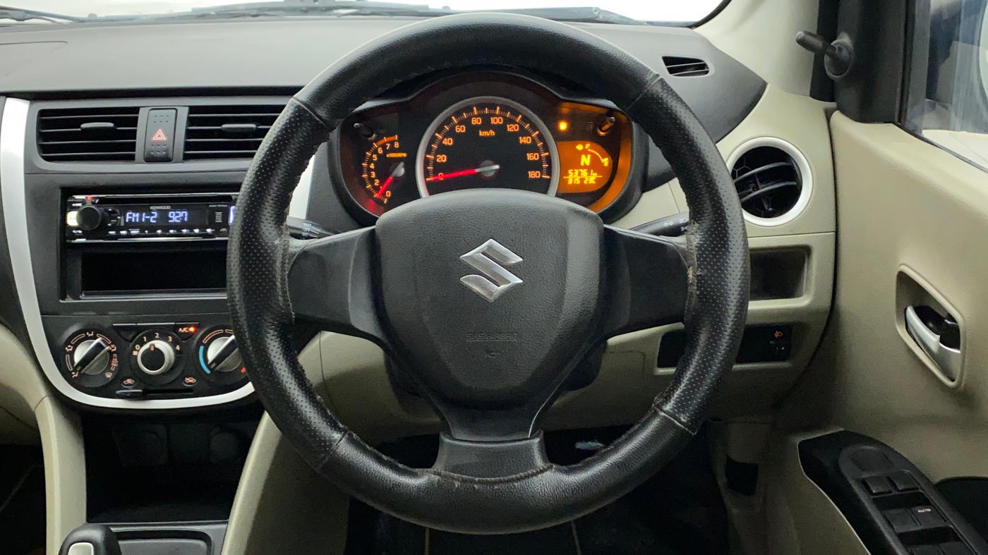 2017 Maruti Celerio VXI AMT (O), Petrol, Automatic, 53,852 km, Steering Wheel Close Up