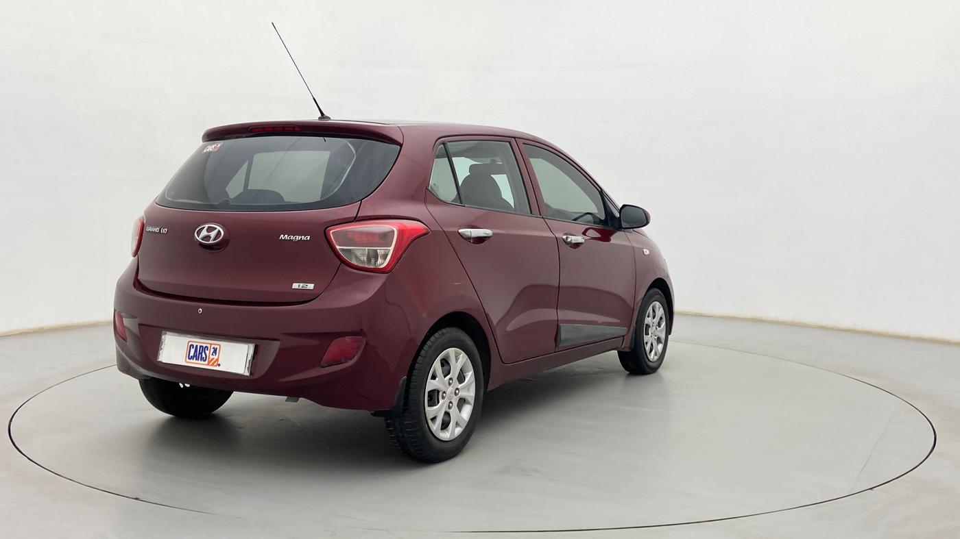 2015 Hyundai Grand i10 MAGNA 1.2 KAPPA VTVT, Petrol, Manual, 1,01,479 km, Right Back Diagonal