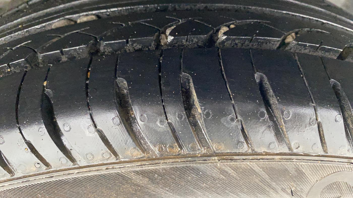 2016 Honda Amaze 1.2L I-VTEC S AT, Petrol, Automatic, 86,111 km, Left Rear Tyre Tread