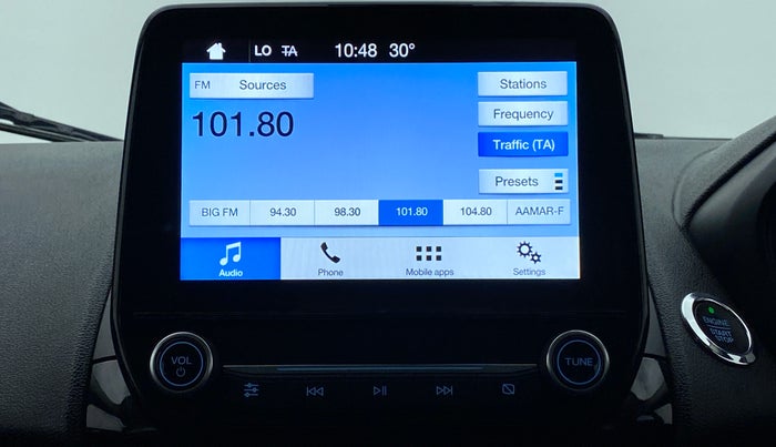 2018 Ford Ecosport 1.5TITANIUM TDCI, Diesel, Manual, 30,762 km, Infotainment System