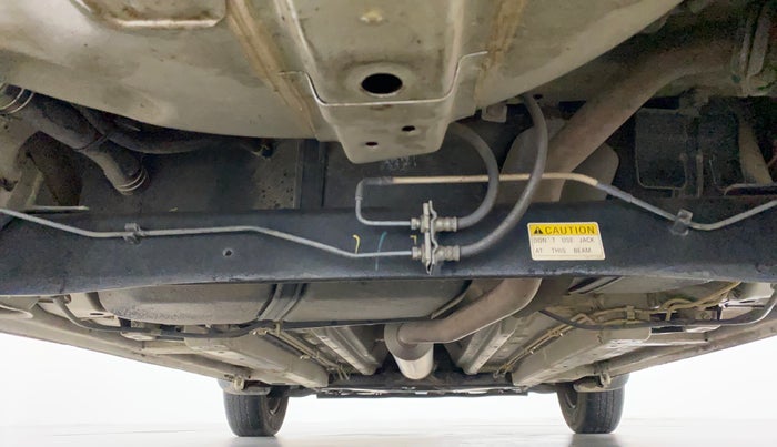 2014 Maruti Ritz VXI, Petrol, Manual, 35,649 km, Rear Underbody
