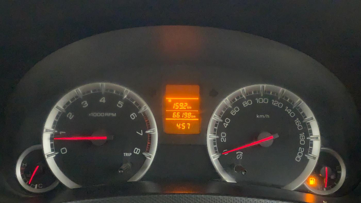 2014 Maruti Ertiga VXI, CNG, Manual, 66,198 km, Odometer Image