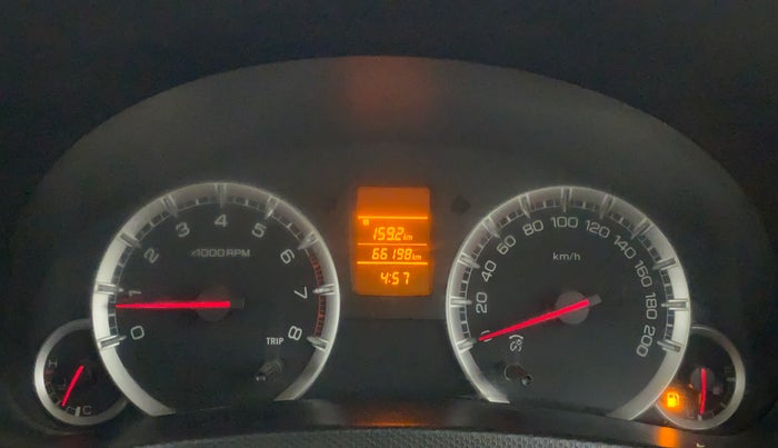 2014 Maruti Ertiga VXI, CNG, Manual, 66,198 km, Odometer Image