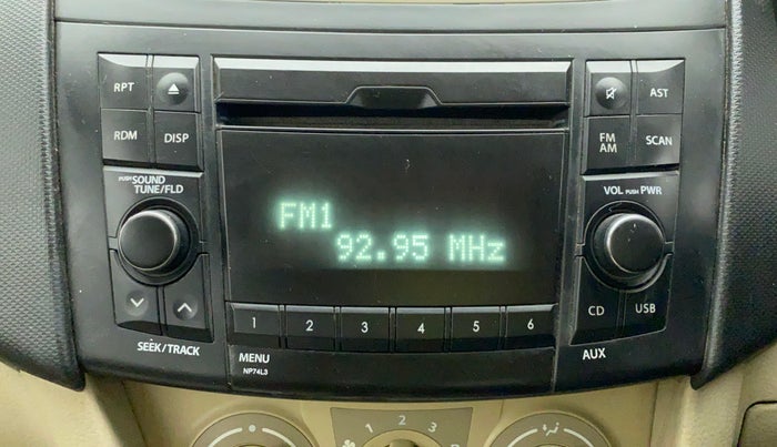 2014 Maruti Ertiga VXI, CNG, Manual, 66,198 km, Infotainment System