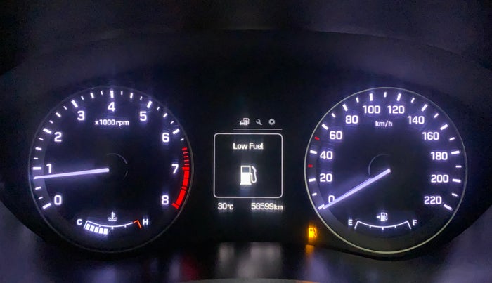 2014 Hyundai Elite i20 ASTA 1.2, Petrol, Manual, 58,590 km, Odometer Image