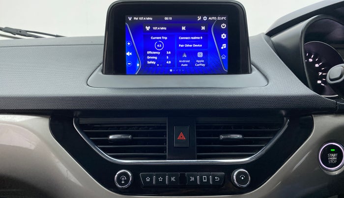 2019 Tata NEXON XZA + 1.2 PETROL A/T, Petrol, Automatic, 4,884 km, Infotainment System