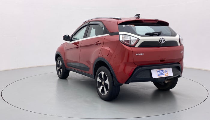 2019 Tata NEXON XZA + 1.2 PETROL A/T, Petrol, Automatic, 4,884 km, Left Back Diagonal