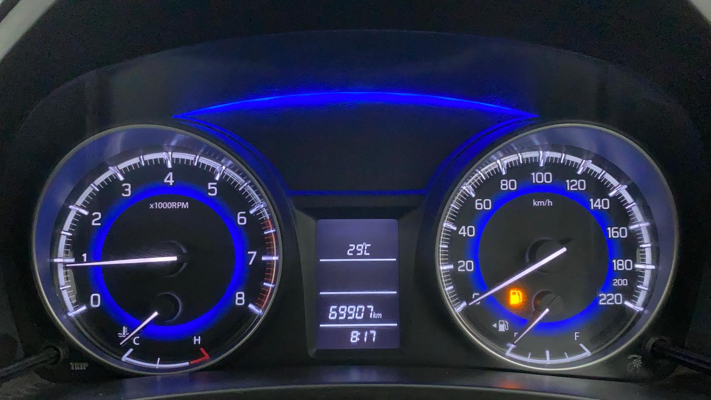 2015 Maruti Baleno DELTA PETROL 1.2, Petrol, Manual, 70,087 km, Odometer Image