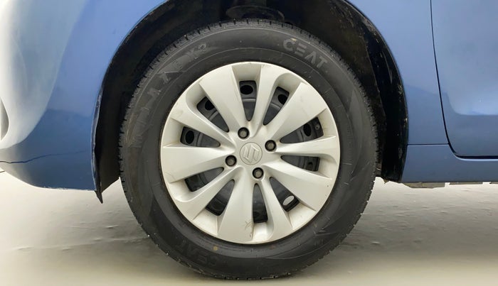 2015 Maruti Baleno DELTA PETROL 1.2, Petrol, Manual, 70,087 km, Left Front Wheel