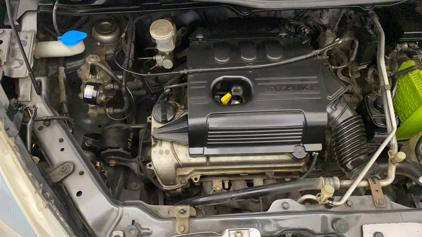 2017 Maruti Wagon R 1.0 VXI, CNG, Manual, 79,242 km, Engine View - Right
