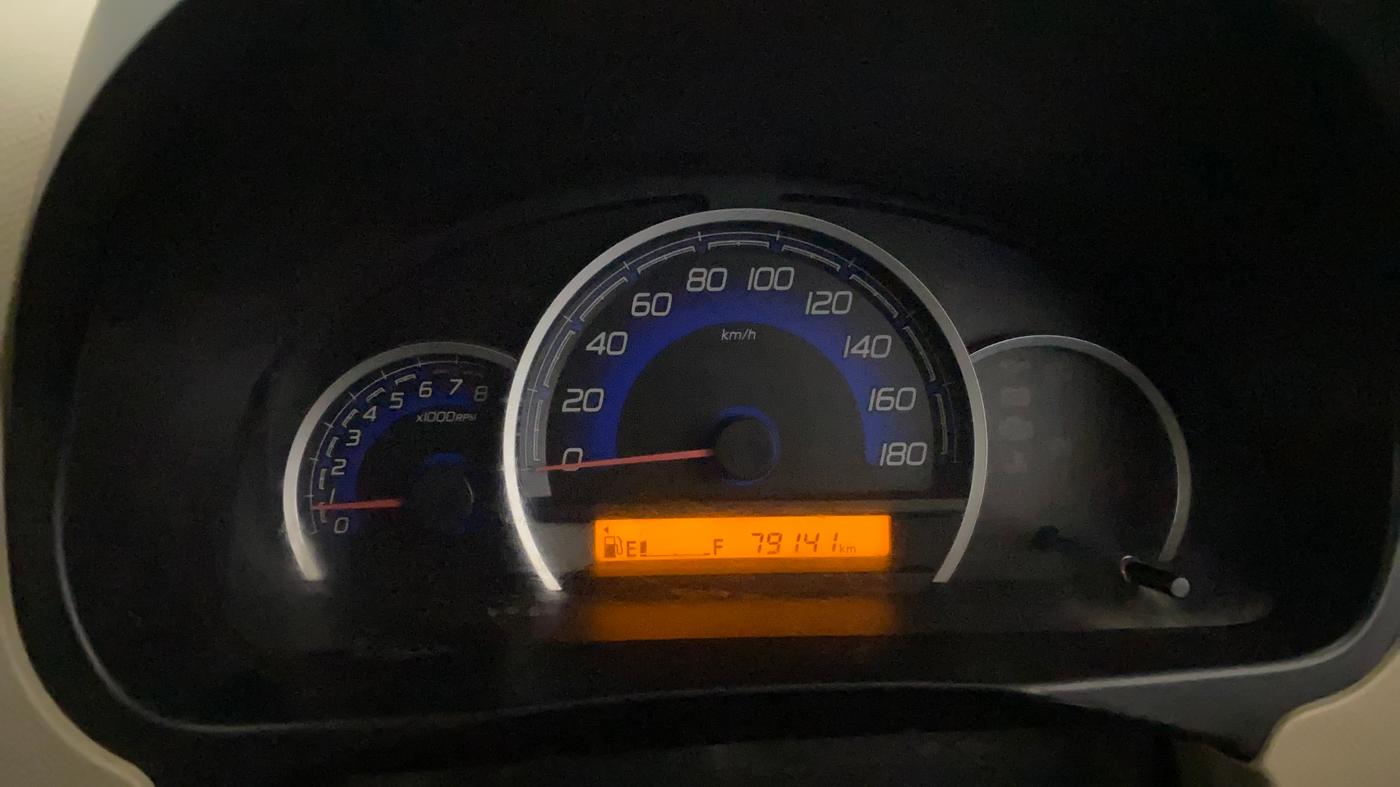 2017 Maruti Wagon R 1.0 VXI, CNG, Manual, 79,242 km, Odometer Image
