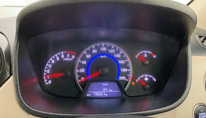 2014 Hyundai Grand i10 ASTA 1.2 KAPPA VTVT, CNG, Manual, 79,567 km, Odometer Image