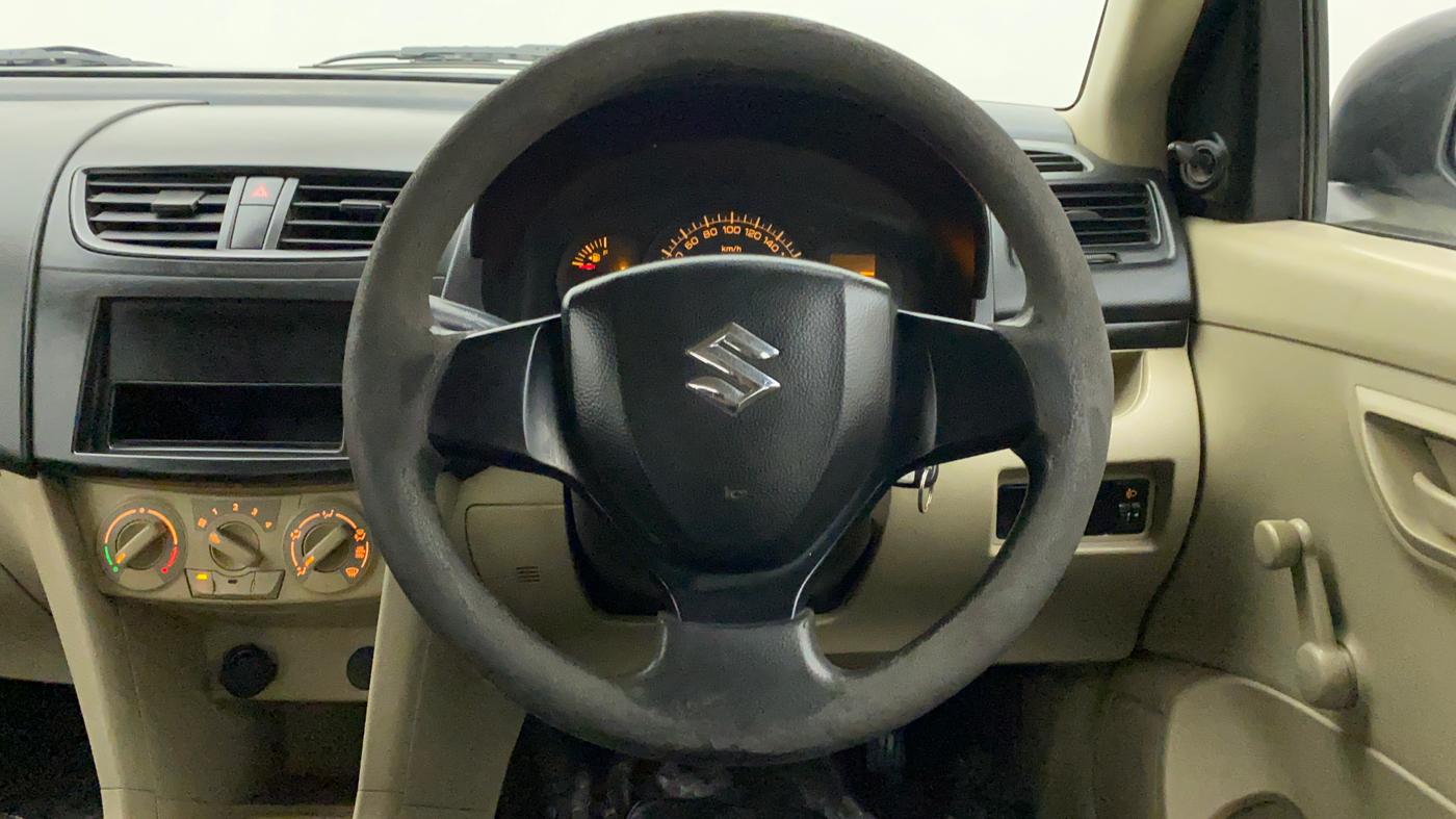 2014 Maruti Swift Dzire LXI, Petrol, Manual, 89,149 km, Steering Wheel Close Up