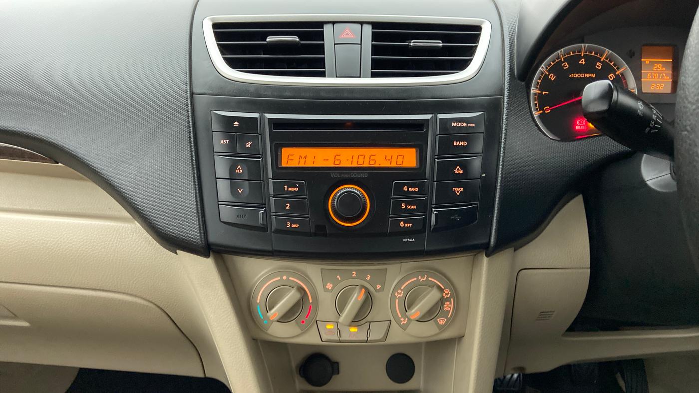 2012 Maruti Swift Dzire VXI, Petrol, Manual, 67,817 km, Air Conditioner