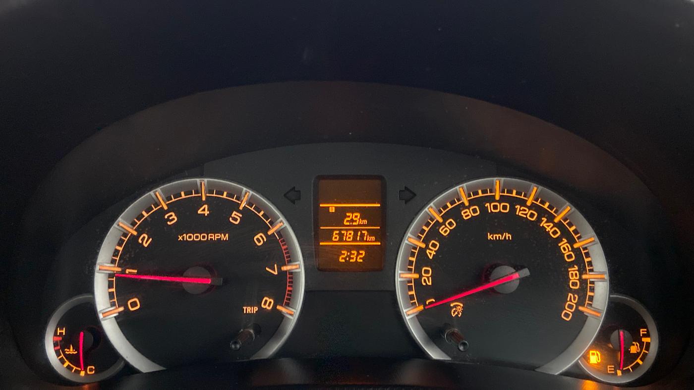 2012 Maruti Swift Dzire VXI, Petrol, Manual, 67,817 km, Odometer Image