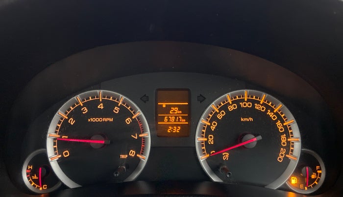 2012 Maruti Swift Dzire VXI, Petrol, Manual, 67,817 km, Odometer Image