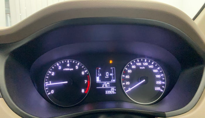 2017 Hyundai Elite i20 SPORTZ 1.2, Petrol, Manual, 33,898 km, Odometer Image