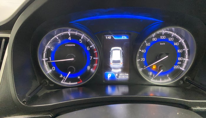 2017 Maruti Baleno ZETA CVT PETROL 1.2, Petrol, Automatic, 63,259 km, Odometer Image