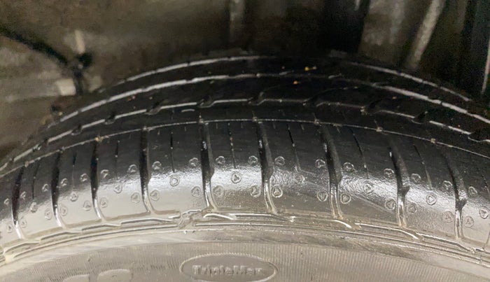 2021 Tata Tiago XZA PLUS PETROL, Petrol, Automatic, 21,925 km, Left Rear Tyre Tread