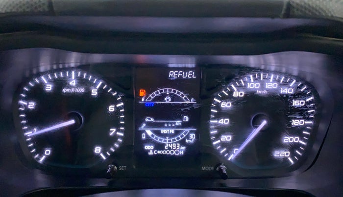 2021 Tata ALTROZ XM PLUS PETROL, Petrol, Manual, 2,493 km, Odometer Image