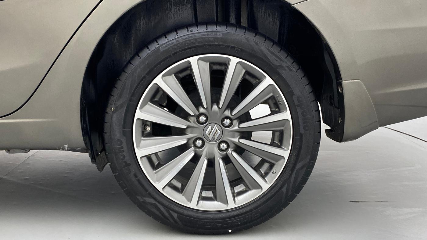 2020 Maruti Ciaz ALPHA 1.5 MT VTVT SHVS, Petrol, Manual, 23,687 km, Left Rear Wheel