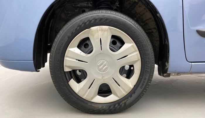 2012 Maruti Wagon R 1.0 VXI, Petrol, Manual, 96,763 km, Left Front Wheel