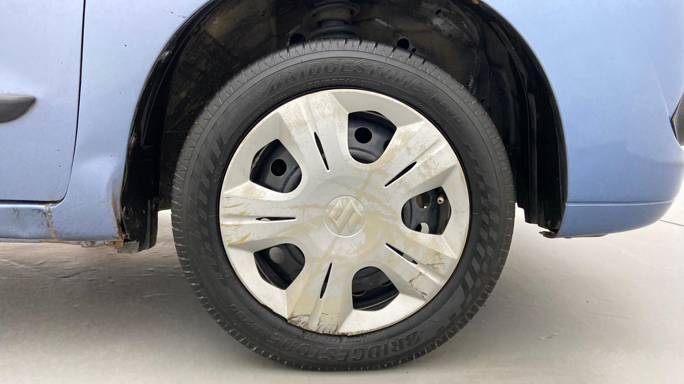 2012 Maruti Wagon R 1.0 VXI, Petrol, Manual, 96,763 km, Right Front Wheel