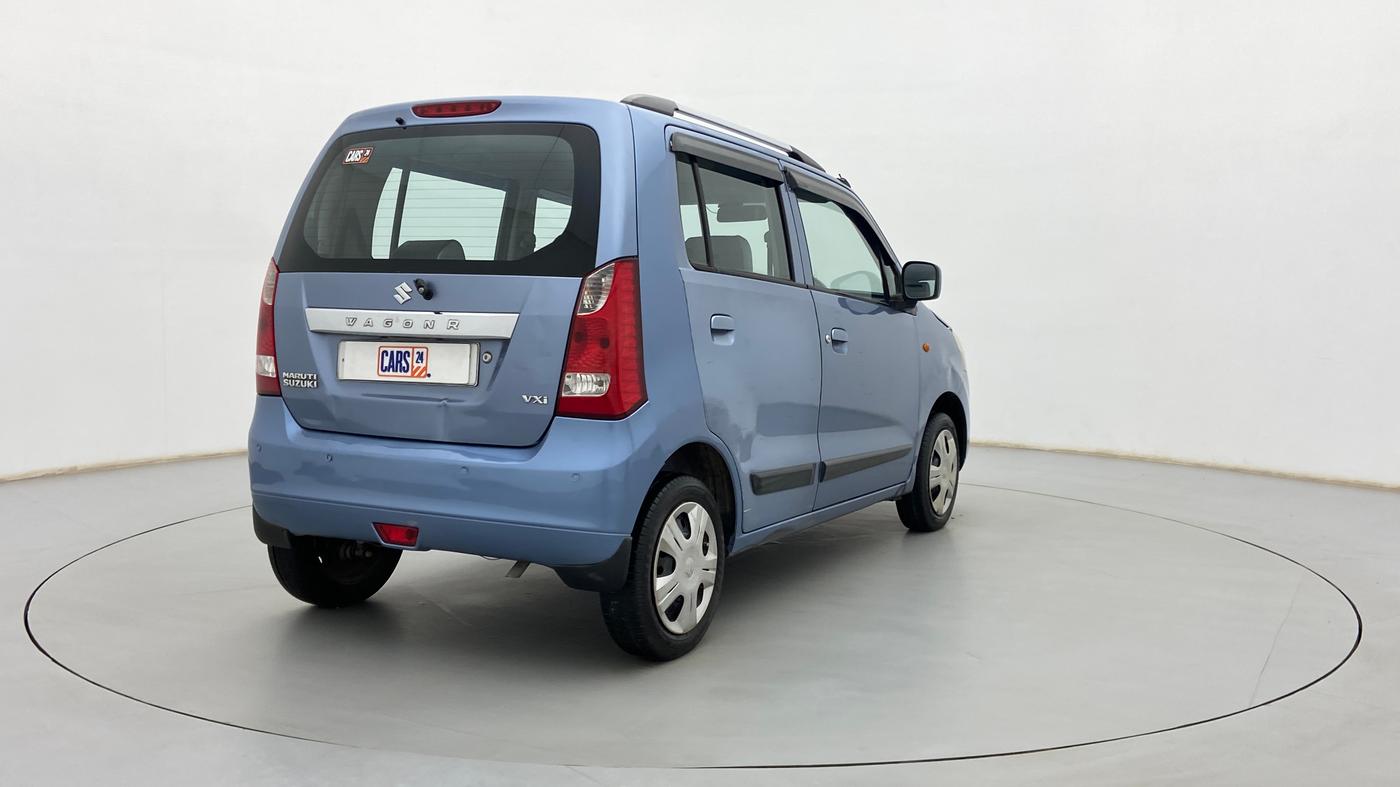 2012 Maruti Wagon R 1.0 VXI, Petrol, Manual, 96,763 km, Right Back Diagonal