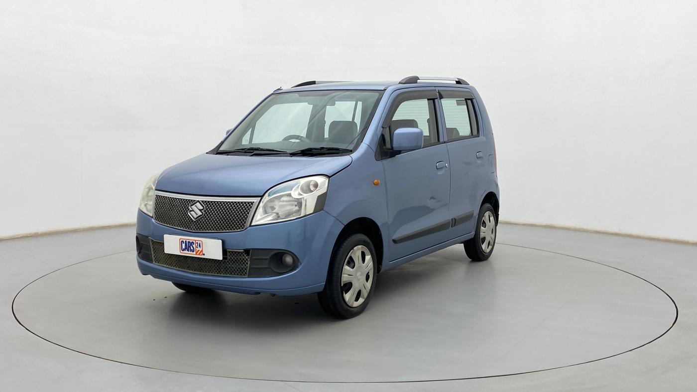2012 Maruti Wagon R 1.0 VXI, Petrol, Manual, 96,763 km, Left Front Diagonal