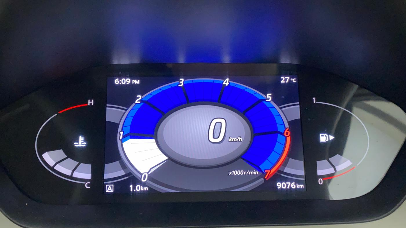 2021 Nissan MAGNITE XV TURBO, Petrol, Manual, 9,278 km, Odometer Image