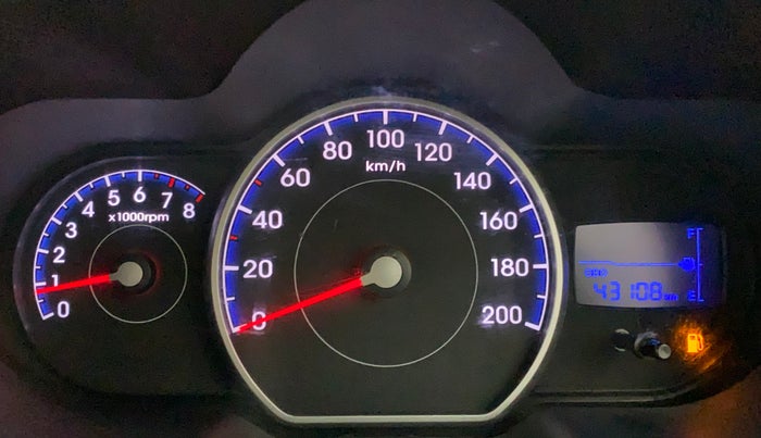 2011 Hyundai i10 SPORTZ 1.2, Petrol, Manual, 48,715 km, Odometer Image