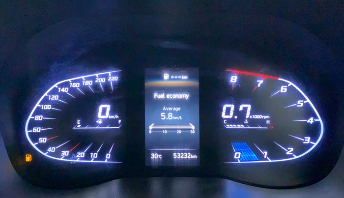 2020 Hyundai Verna SX 1.5 VTVT, Petrol, Manual, 53,232 km, Odometer Image