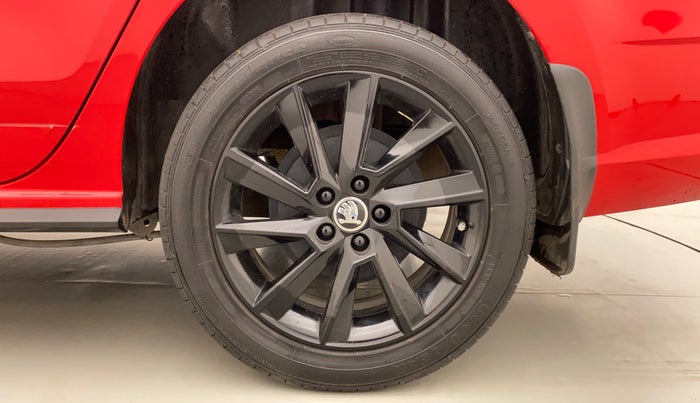 2021 Skoda Rapid MONTE CARLO TSI, Petrol, Manual, 46,803 km, Left Rear Wheel