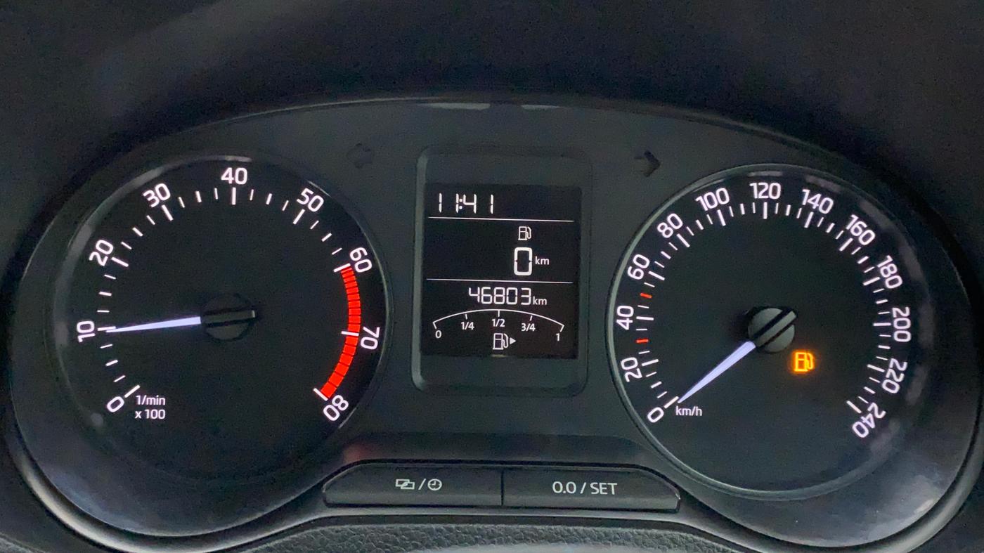 2021 Skoda Rapid MONTE CARLO TSI, Petrol, Manual, 46,803 km, Odometer Image
