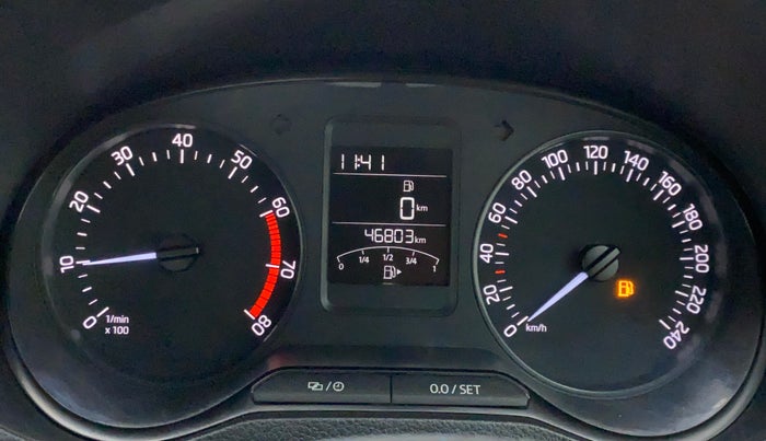 2021 Skoda Rapid MONTE CARLO TSI, Petrol, Manual, 46,803 km, Odometer Image