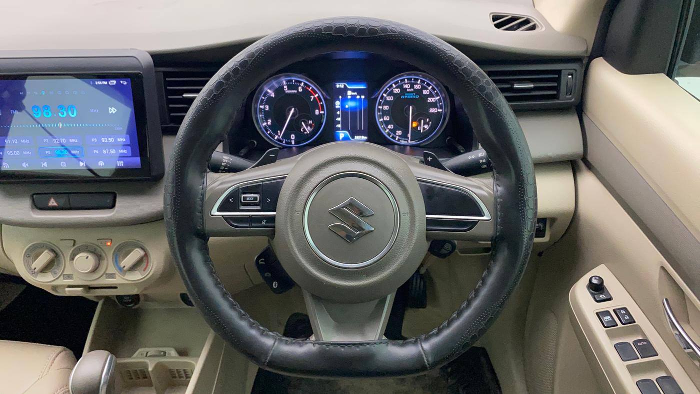 2022 Maruti Ertiga VXI AT SHVS, Petrol, Automatic, 29,143 km, Steering Wheel Close Up