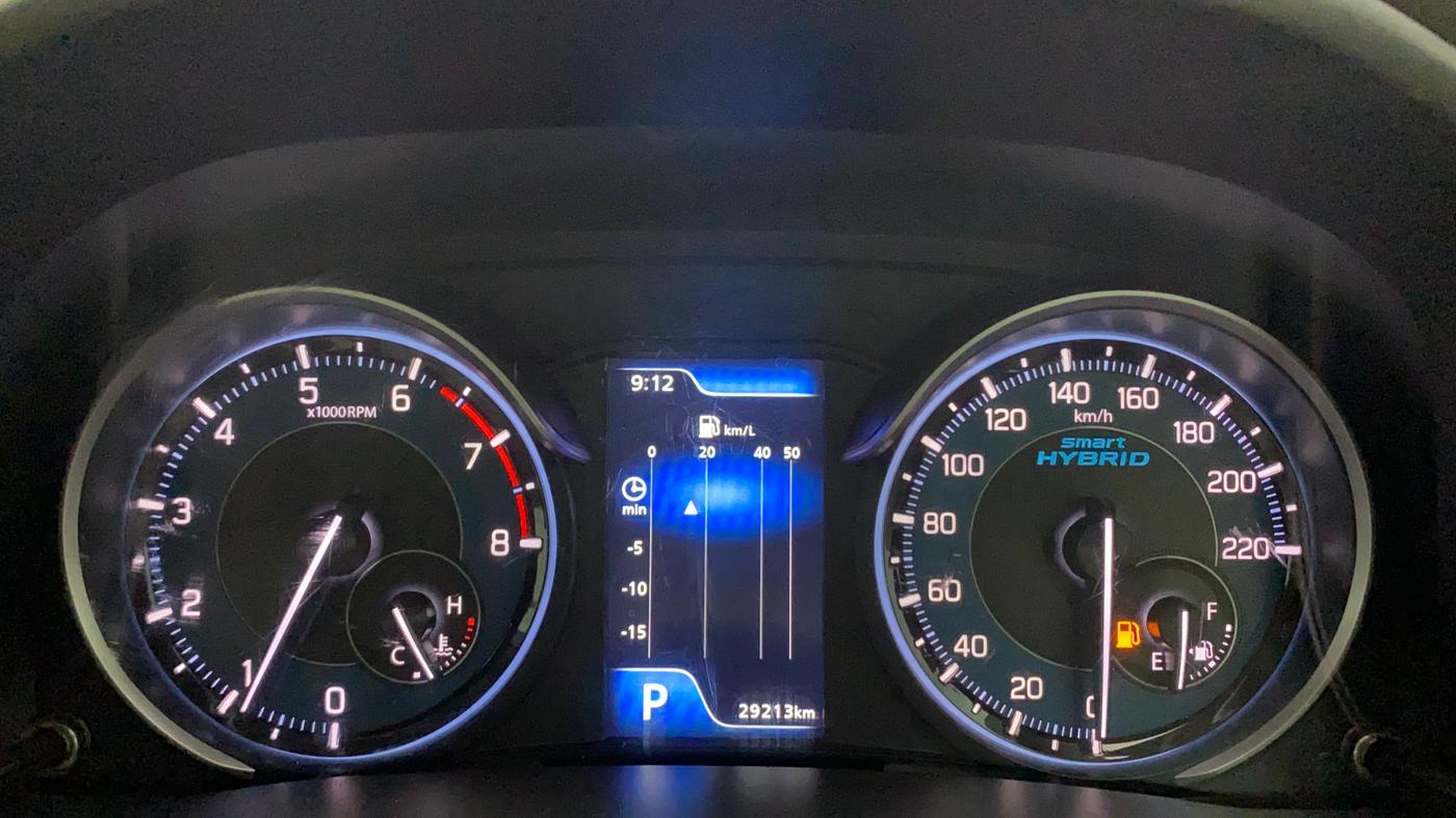 2022 Maruti Ertiga VXI AT SHVS, Petrol, Automatic, 29,143 km, Odometer Image