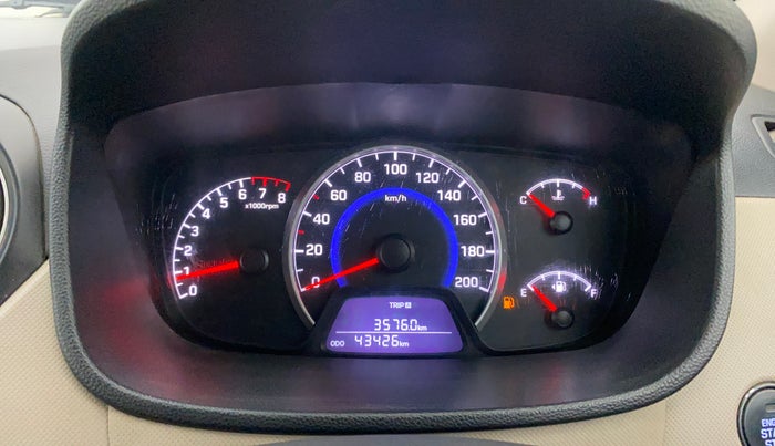 2017 Hyundai Grand i10 ASTA 1.2 KAPPA VTVT, Petrol, Manual, 43,426 km, Odometer Image