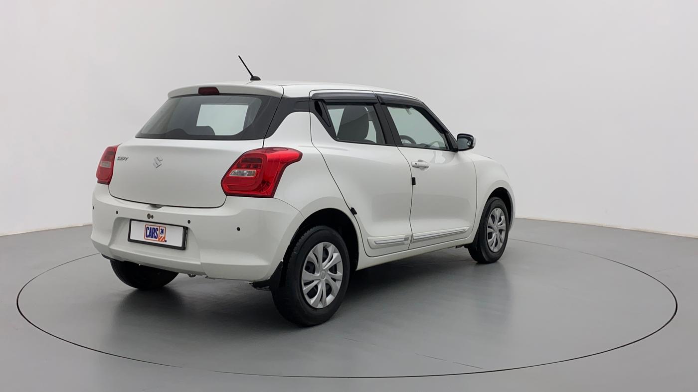 2018 Maruti Swift VXI D, Petrol, Manual, 37,647 km, Right Back Diagonal