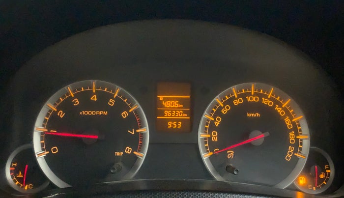 2012 Maruti Swift VXI, Petrol, Manual, 97,529 km, Odometer Image