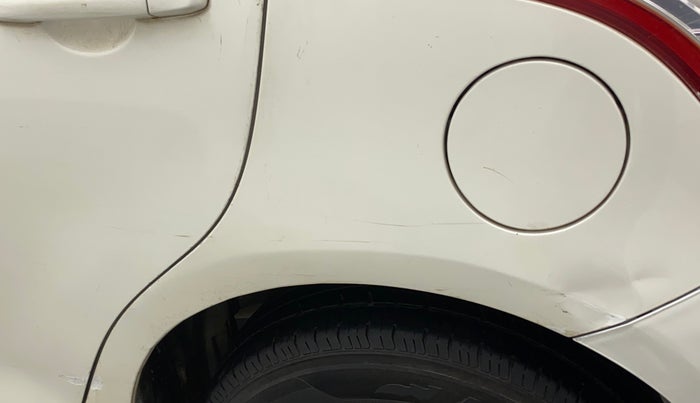 2012 Maruti Swift VXI, Petrol, Manual, 97,529 km, Left quarter panel - Minor scratches