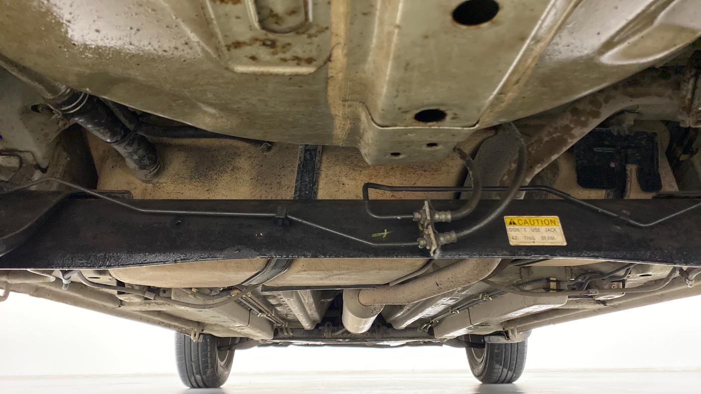 2011 Maruti Ritz ZXI, Petrol, Manual, 54,096 km, Rear Underbody