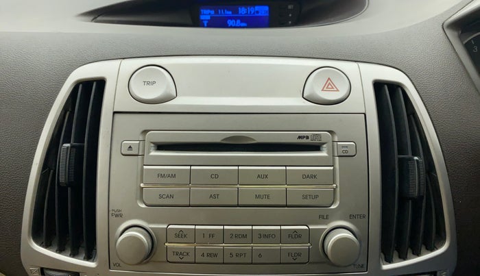 2011 Hyundai i20 MAGNA (O) 1.2, Petrol, Manual, 40,889 km, Infotainment System